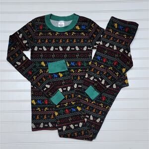 Hanna Andersson Harry Potter Long John Pajamas Set Size 14 Black